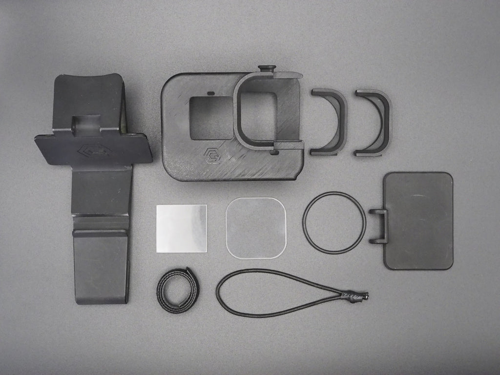 QCAM GEAR QD Action Camera Mount (Low Mount Combo Set) (Pre-Order) - Early Bird Discount