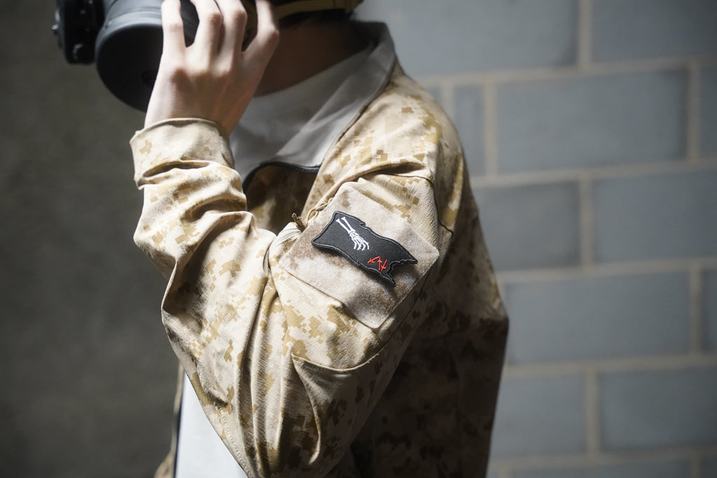 "Reacher" Battle-worn Flag Patch