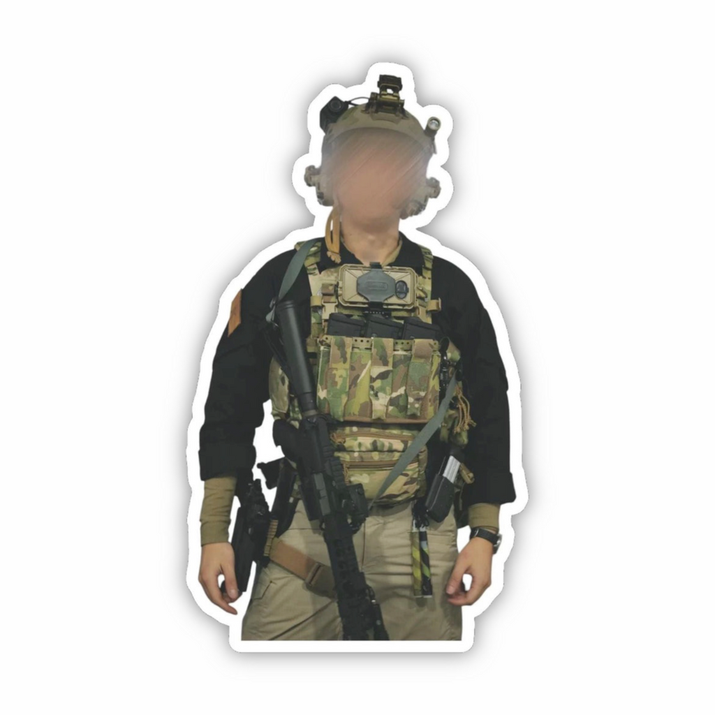 "Space Officer X25" Sticker