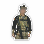 "Space Officer X25" Sticker