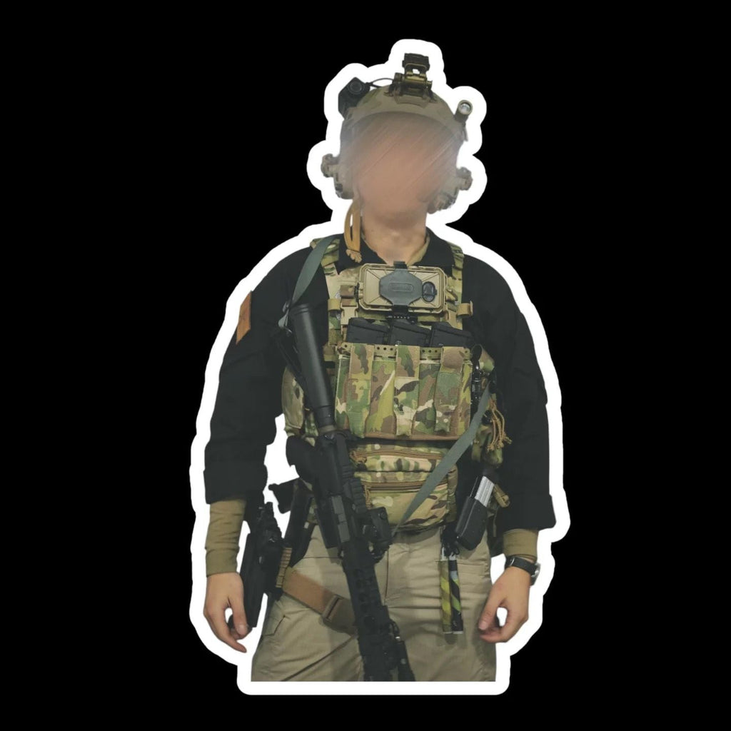"Space Officer X25" Sticker