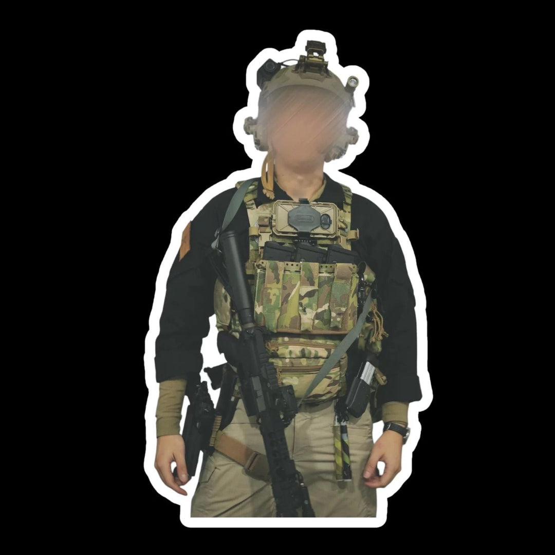 "Space Officer X25" Sticker